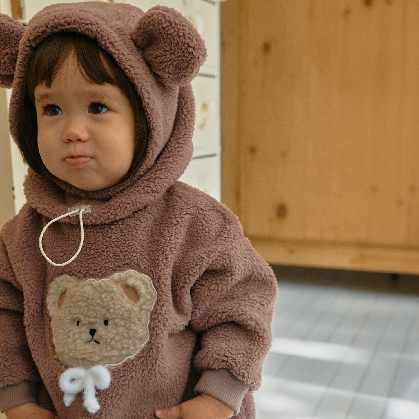 Baby Bear Cozy Fleece Winter Hat