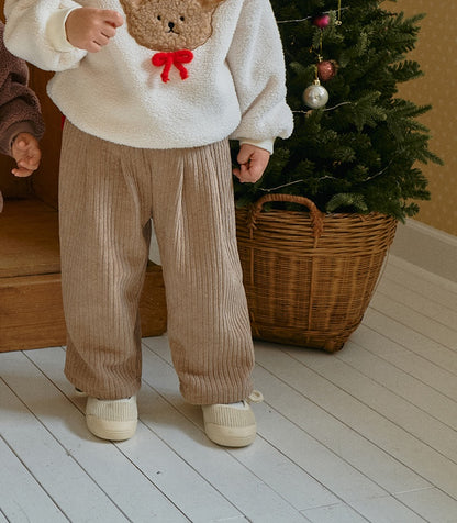 Winter Corduroy Baby Ribbed Pants