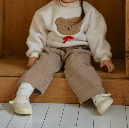 Winter Corduroy Baby Ribbed Pants