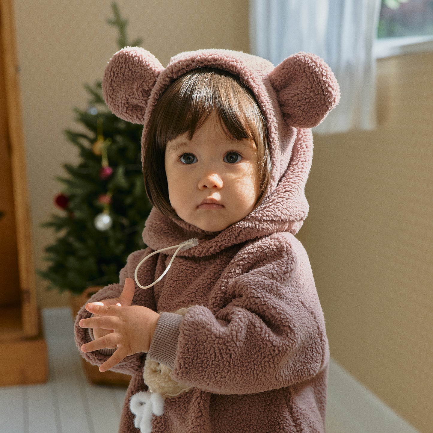 Baby Bear Cozy Fleece Winter Hat