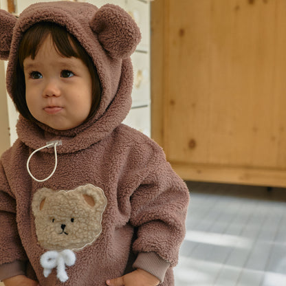 Baby Bear Cozy Fleece Winter Hat