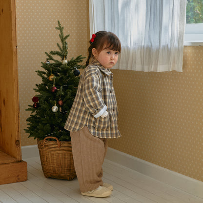 Winter Corduroy Baby Ribbed Pants