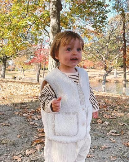 Baby Sleeveless Soft Fleece Vest