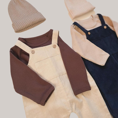 Baby Cotton Corduroy Casual Suspenders