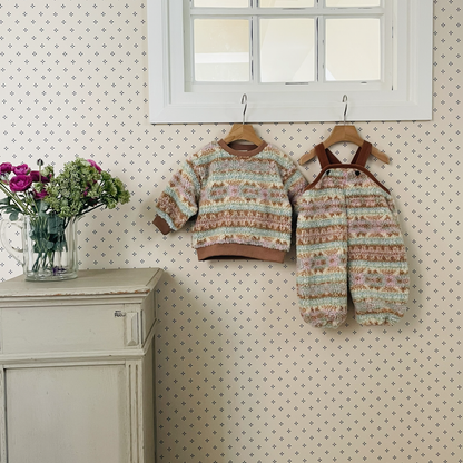 Nordic Winter Fleece Overall | Sweatshirt