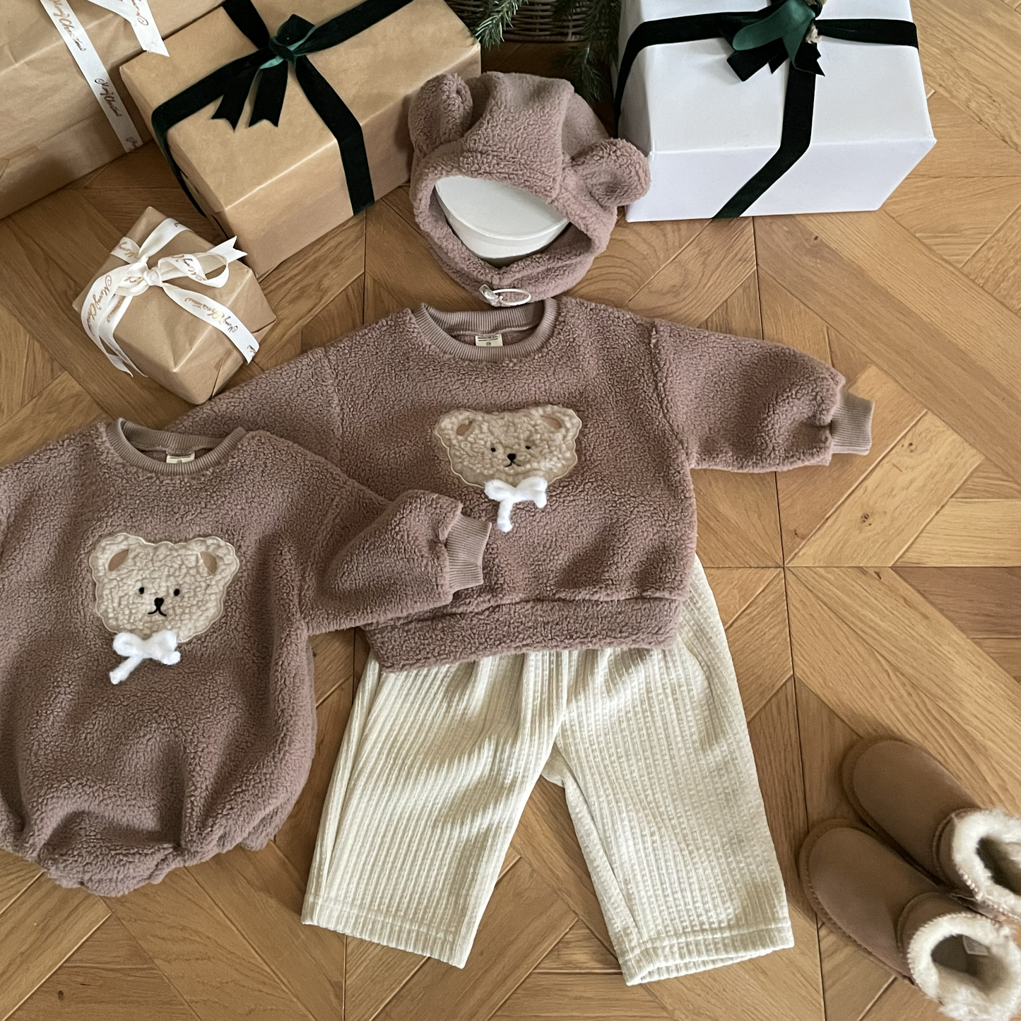 Winter Corduroy Baby Ribbed Pants