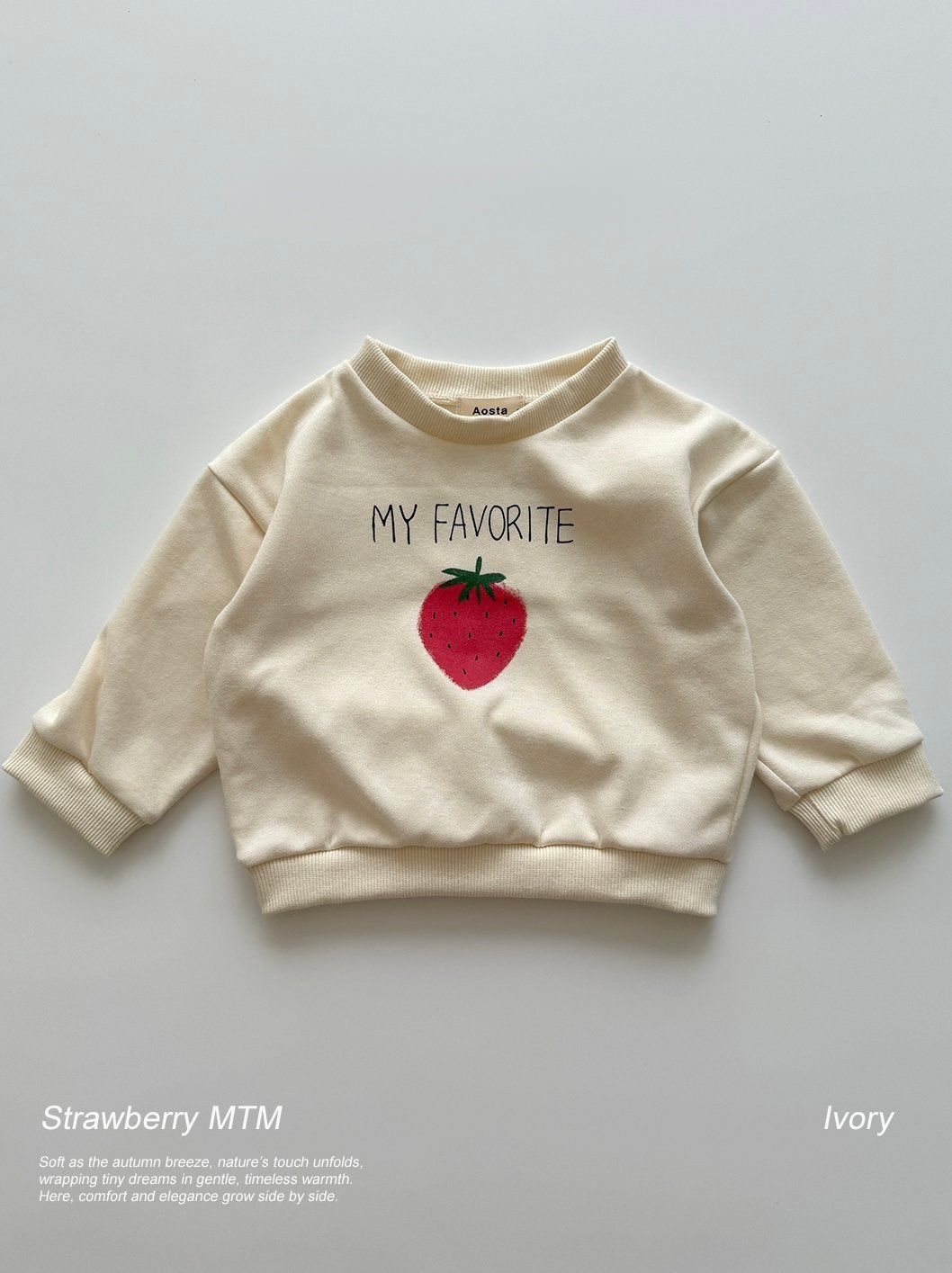 white striped baby toddler sweatshirt