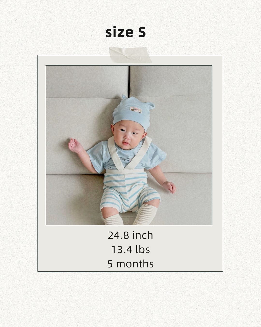 Baby in boys boutique clothing set profile