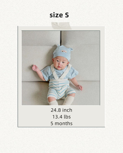 Baby in boys boutique clothing set profile