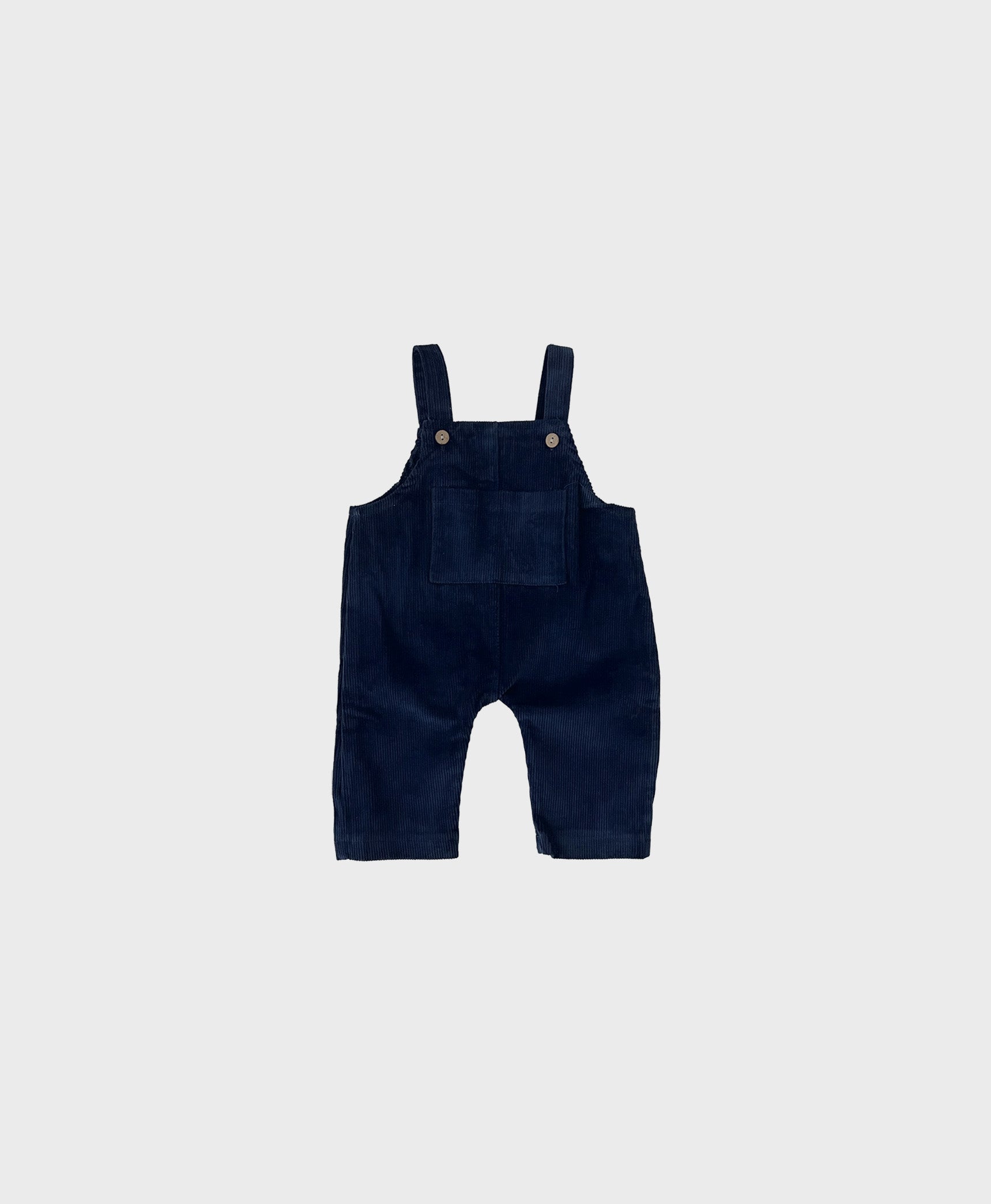 Navy baby corduroy pants featuring spacious front pockets for baby boy dedication clothes