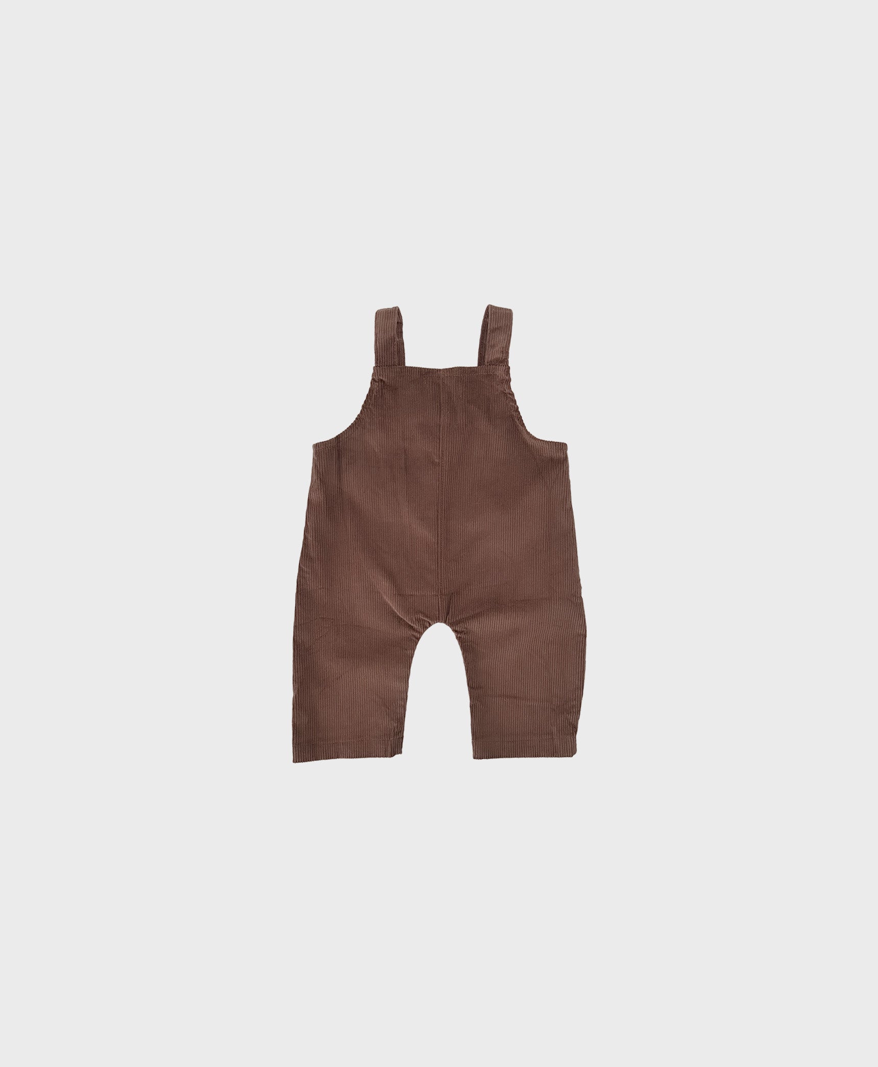 Brown baby corduroy pants with large front pockets, designed for hip baby boy clothing and baby boy dedication clothes