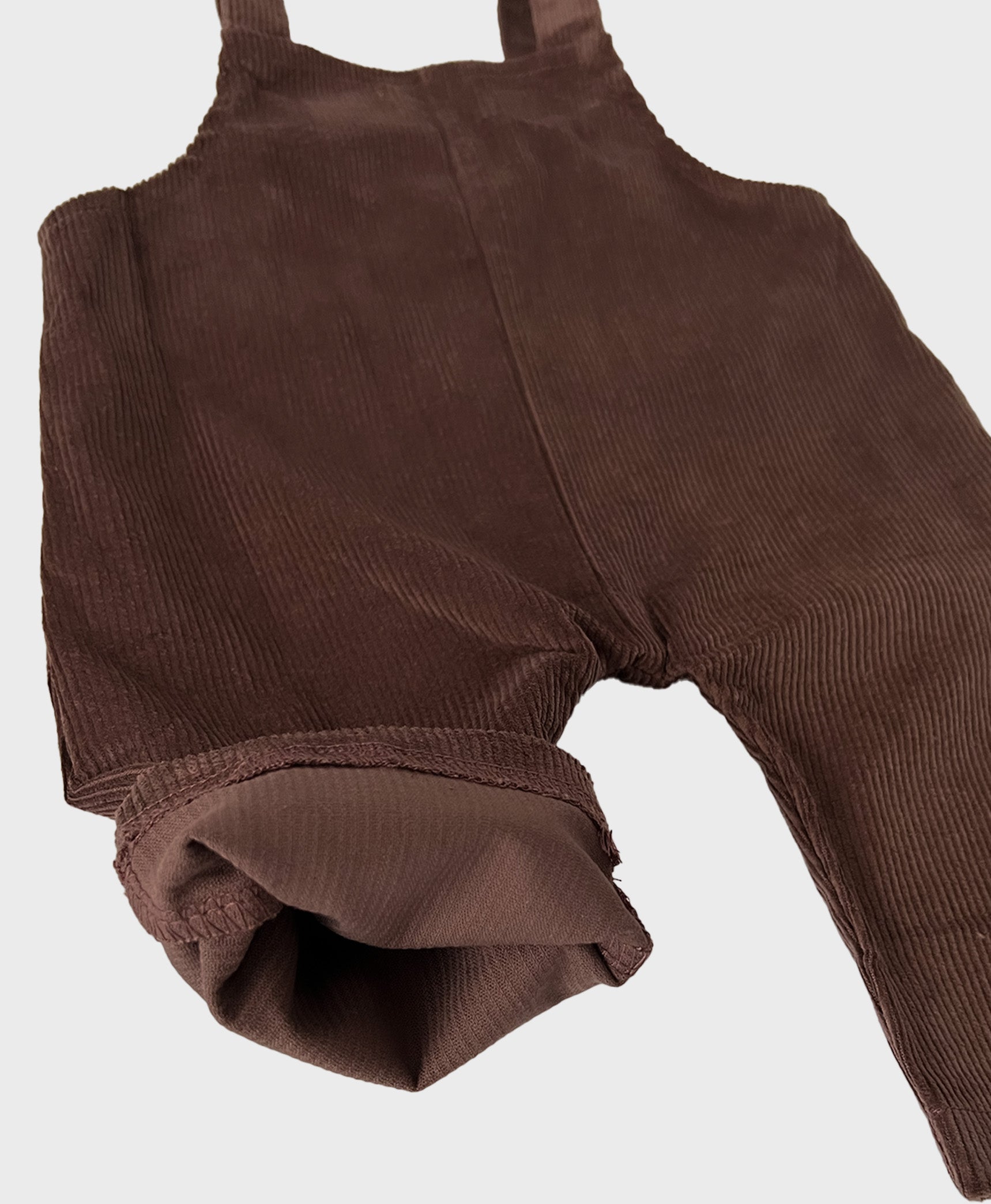 Stylish brown corduroy pants for babies for trendy baby clothes boy and christening outfit for baby boy