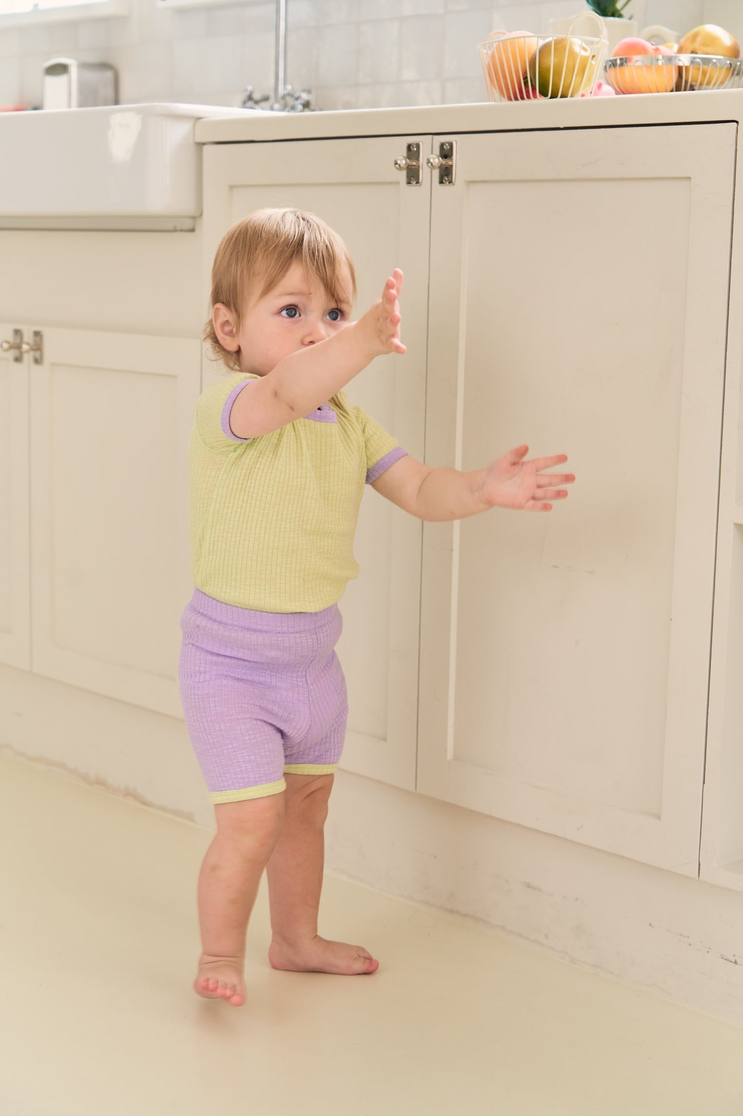 Comfy and cool unique baby clothes featuring pastel color matching sets with breathable fabric