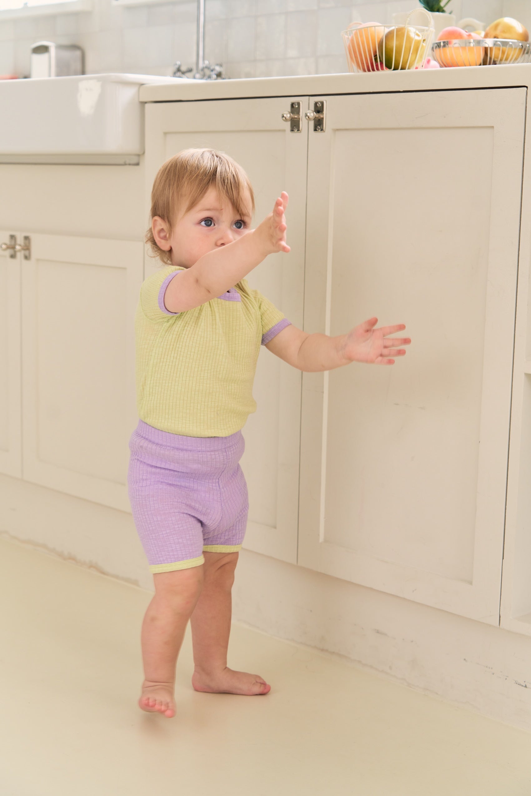 Comfy and cool unique baby clothes featuring pastel color matching sets with breathable fabric