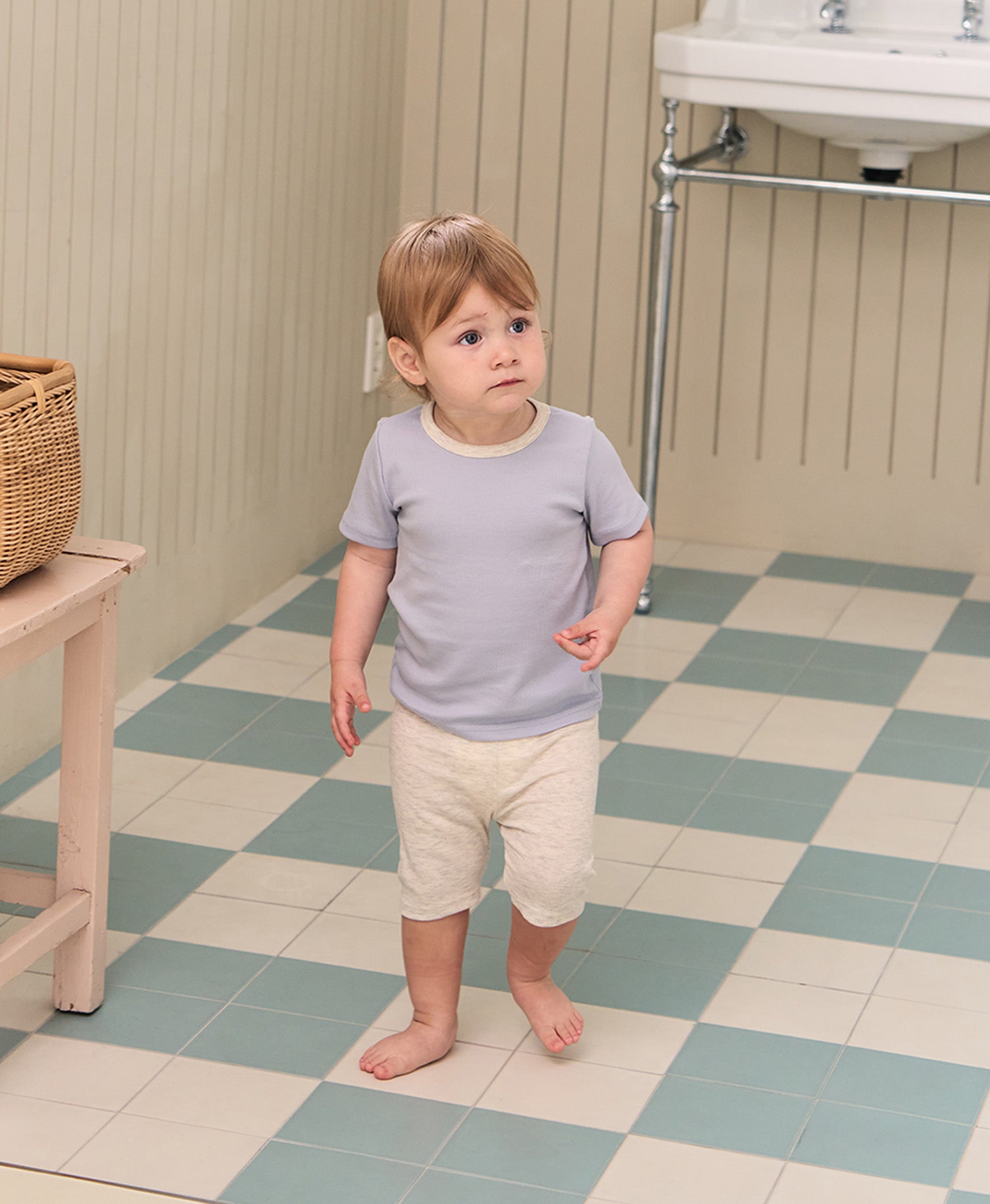 Baby and toddler matching outfits with soft t-shirts and pants