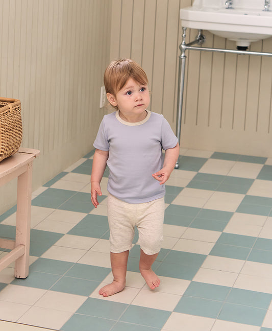 Baby and toddler matching outfits with soft t-shirts and pants