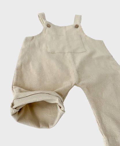 Stylish beige corduroy pants for babies for trendy baby clothes boy and christening outfit for baby boy