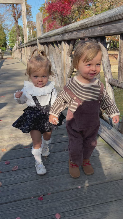 Baby Cotton Corduroy Casual Suspenders