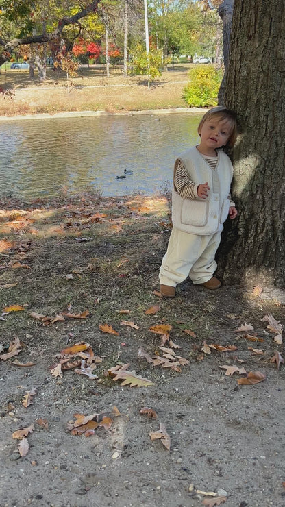 Baby Sleeveless Soft Fleece Vest