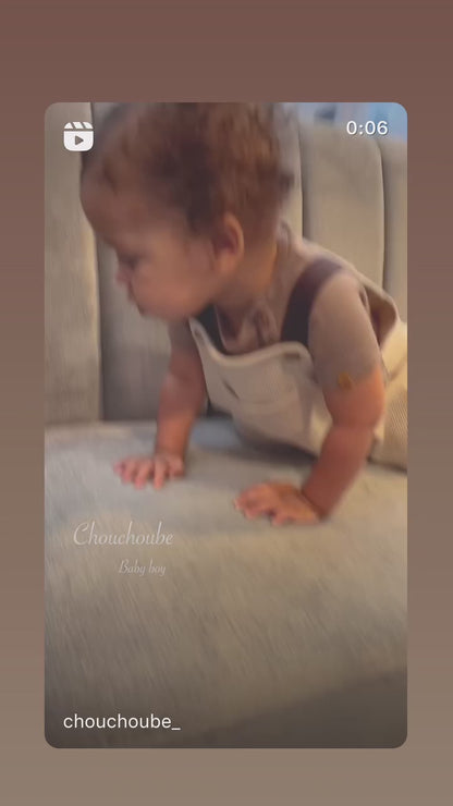 Baby Boy 100% Cotton Sleeveless Overall